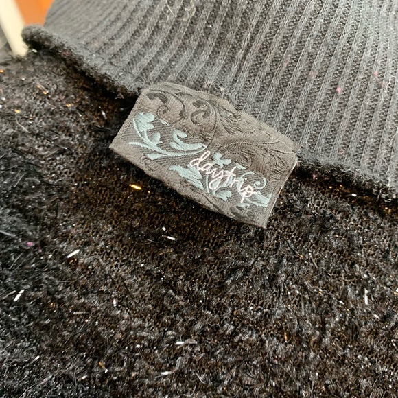 Day trip Belted Sparkly Sweater Large - Picture 5 of 6